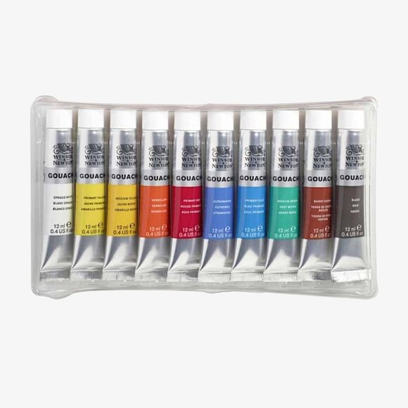 Winsor & Newton Other - WINSOR & NEWTON Gouache Paint Set, 12ml, 10pk